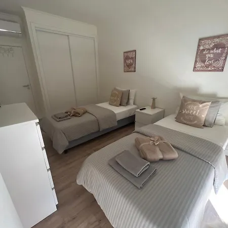 Modern Twin Room With A Balcony Montijo Exterior photo
